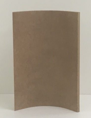 RW06-18 mm 340 Internal (Concave) Door Front View - Curveddoorstore.co.uk