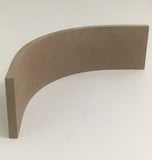 RW07-18 mm 340 Internal (Concave) Door Side View - Curveddoorstore.co.uk