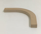 RW09-22 mm 300 Internal (Concave) Cornice Side View - Curveddoorstore.co.uk