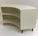 RW11-18 mm 640 Internal (Concave) Plinth Side View on Carcase - Curveddoorstore.co.uk