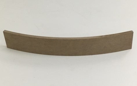 RW13-18 mm 1200 External (Convex) Plinth Front View - Curveddoorstore.co.uk