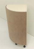 RW04-22 mm 430 External (Convex) Door Side View on Carcase - Curveddoorstore.co.uk