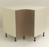 RW06-18 mm 340 Internal (Concave) Door Front View on Carcase - Curveddoorstore.co.uk