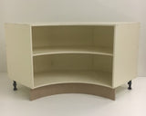 RW11-22 mm 640 Internal (Concave) Plinth Front View on Carcase - Curveddoorstore.co.uk