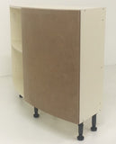 RW14-18 mm 1500 External (Convex) Door Side View on Carcase - Curveddoorstore.co.uk